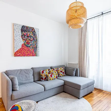 公寓 Guestready - Peaceful Escape In Pere-lachaise 巴黎